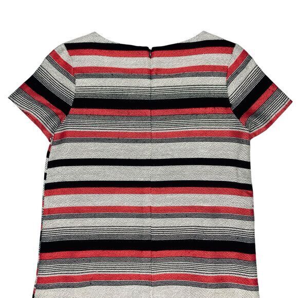 Cupcakes & Cashmere Jacquard Shift Dress Women S Stripe Casual Modest Comfy Boho - Picture 5 of 13